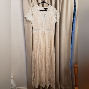 NEW Ivory lace Maxi